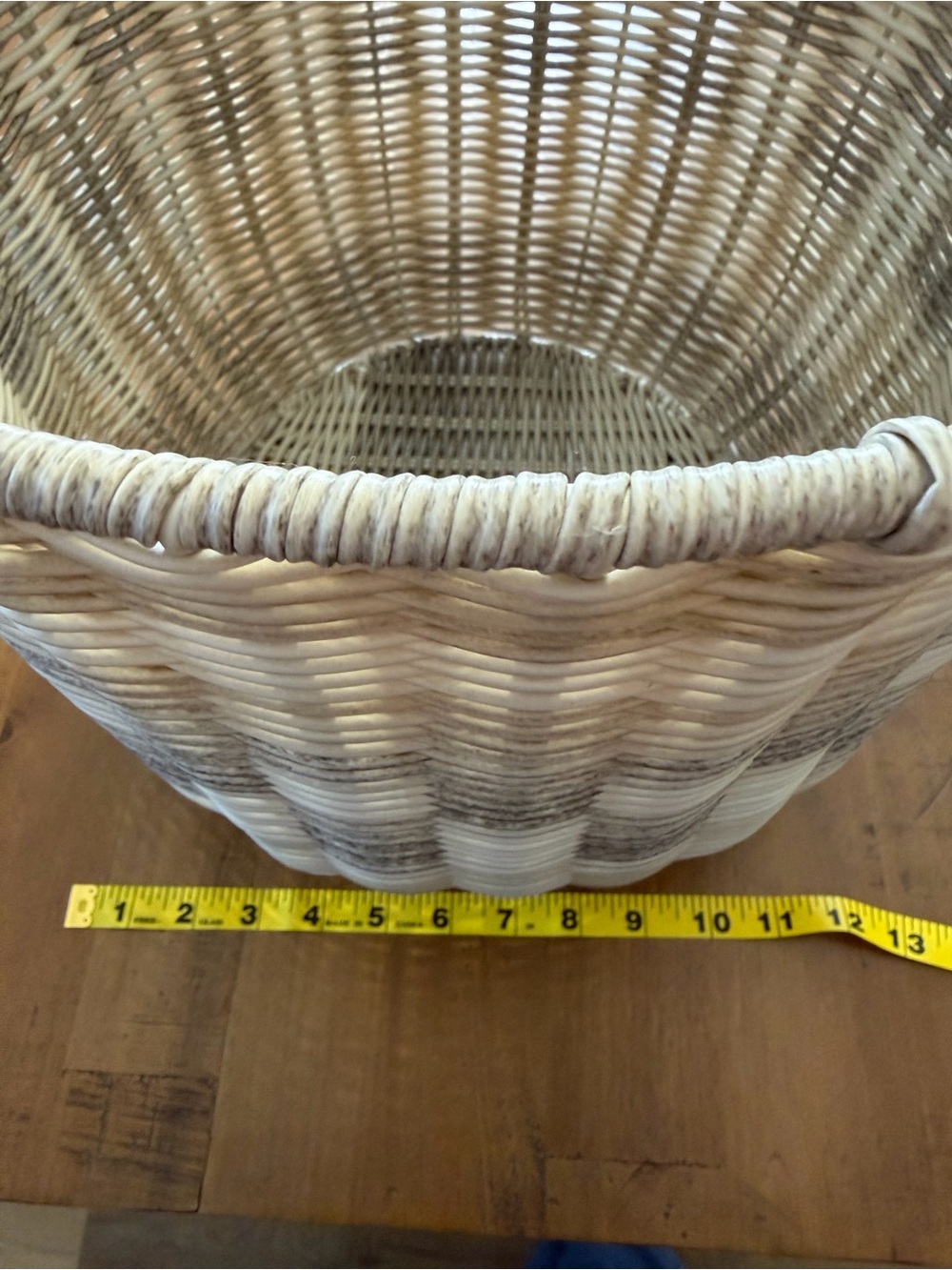 Wicker Storage Basket - Picture 2 of 3